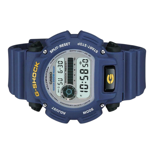 Casio G-Shock DW-9052-2V Men’s Digital Watch 200m Blue Resin Sport Timer Alarm