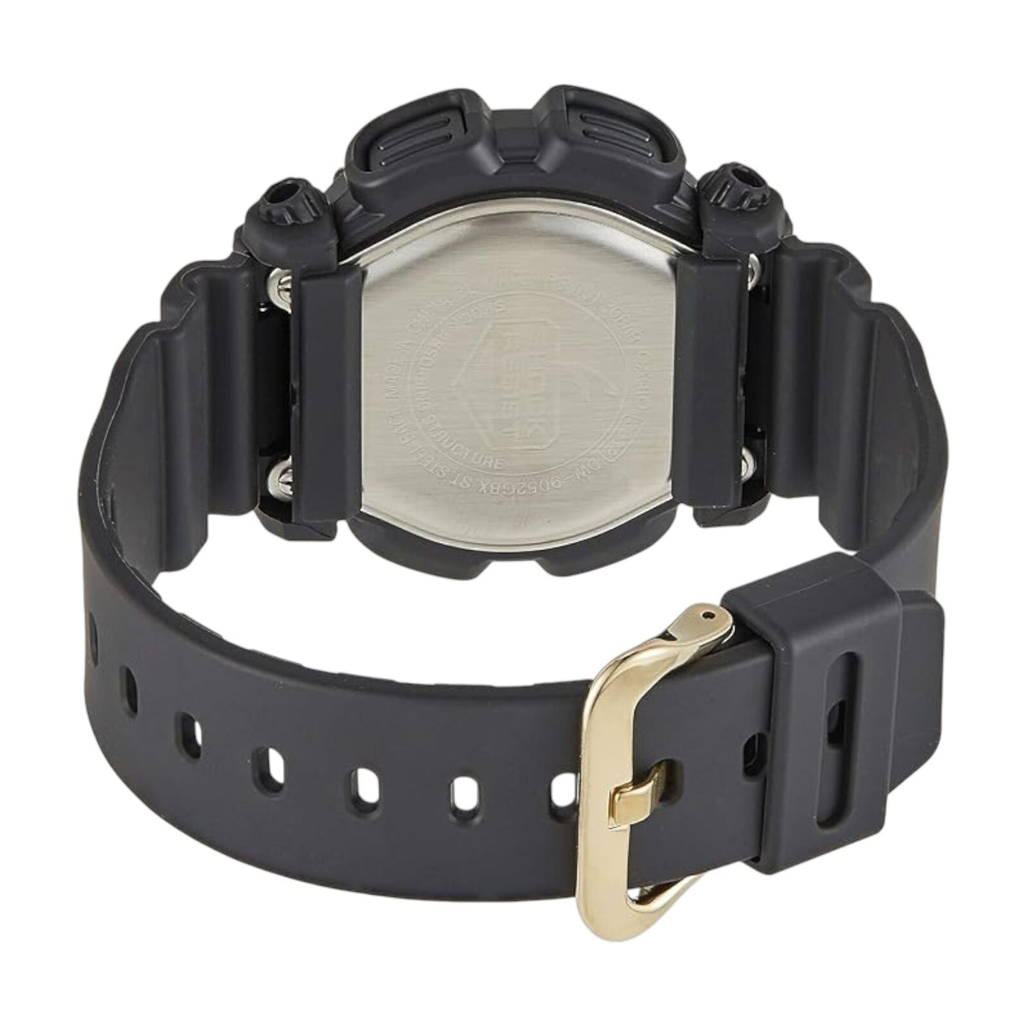 Casio G Shock DW-9052GBX-1A9 Mens Digital Watch Black Band Gold...