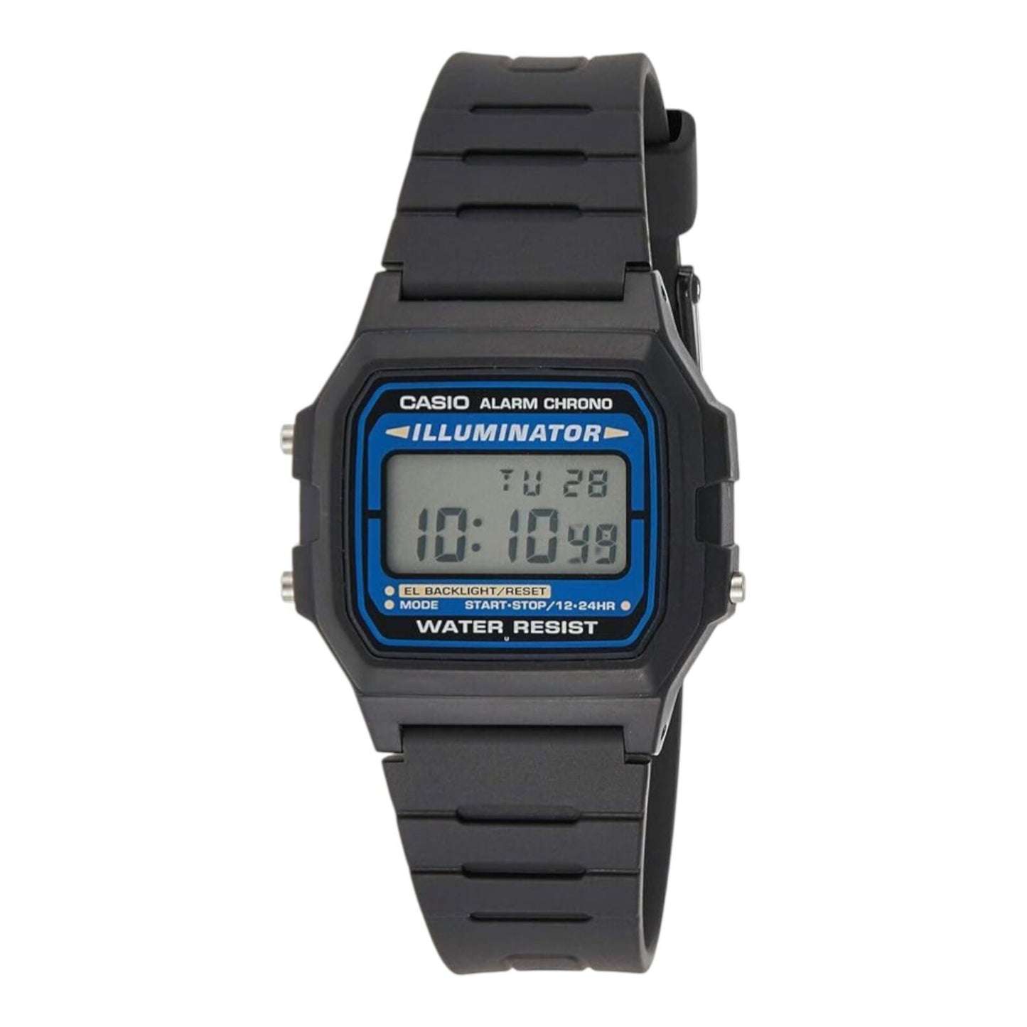 Casio F105W-1A Men's Digital 35mm Watch Quartz Illuminator Alarm Chronograph AU