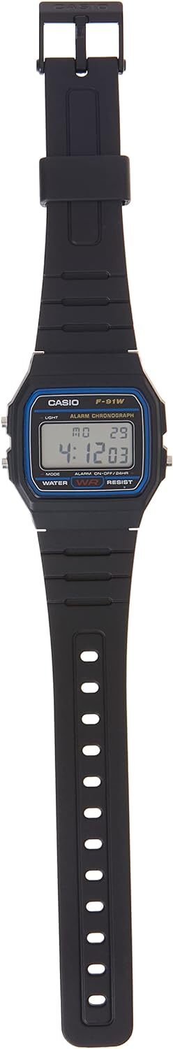 Casio F91W-1 Classic Resin Strap Digital Sport Watch Unisex AU Stock