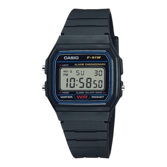 Casio F91W-1 Classic Resin Strap Digital Sport Watch Unisex AU Stock