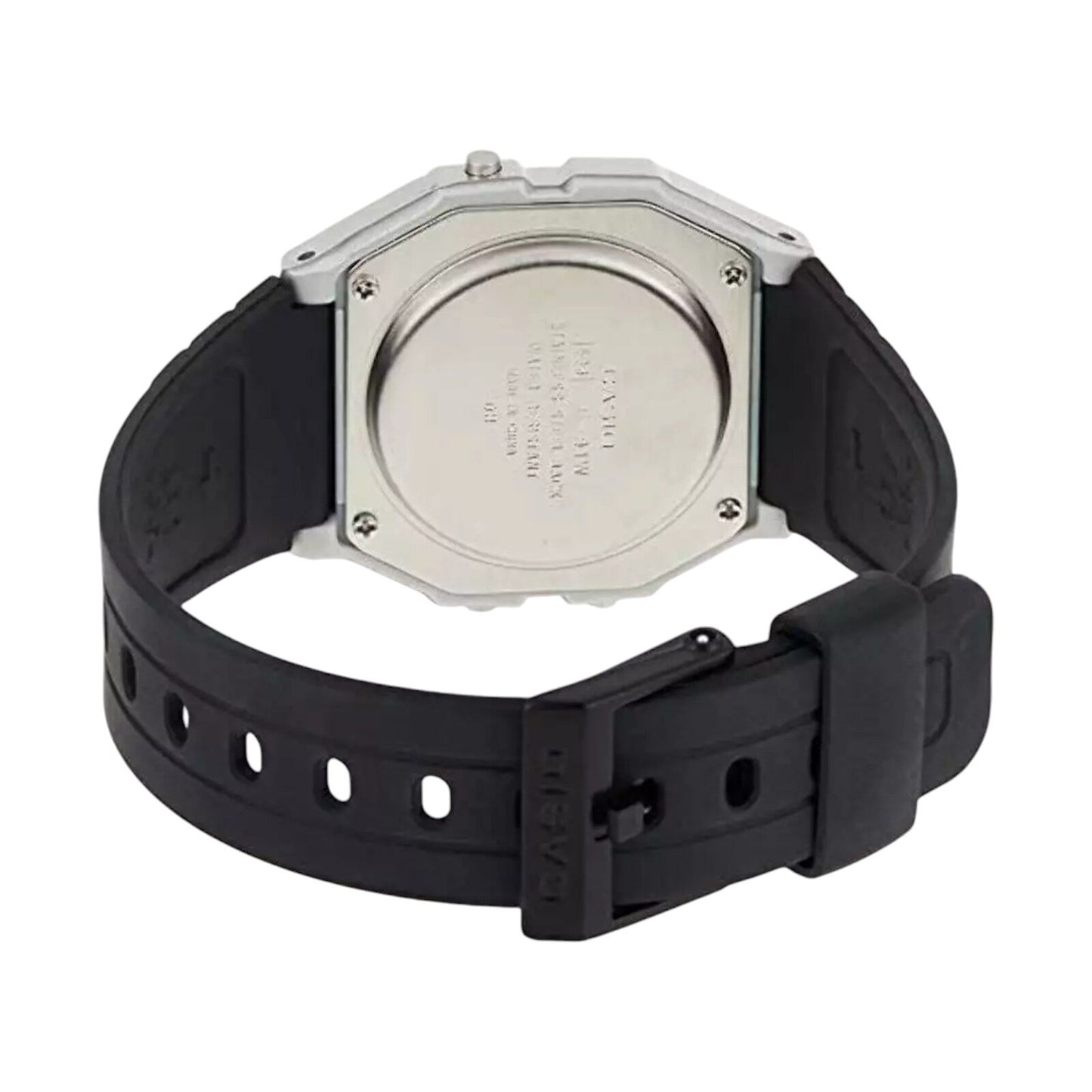 Casio F-91WM-7A Silver & Black Multi-Function Unisex Digital Watch