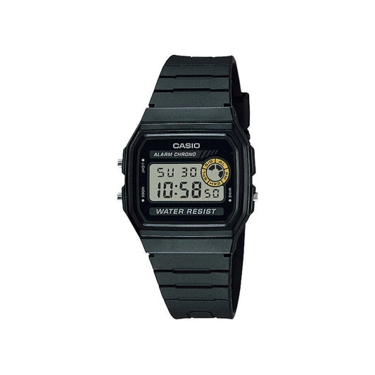 CASIO Men's F-94WA-8 LED Light Basic Digital Watch Clear/Grey Dial...