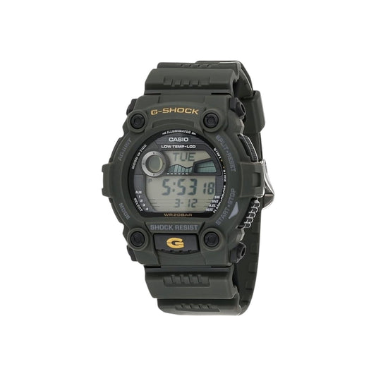 Casio G-Shock G-7900-3DR Mens Digital Watch Moon Data Tide Graph Green Resin