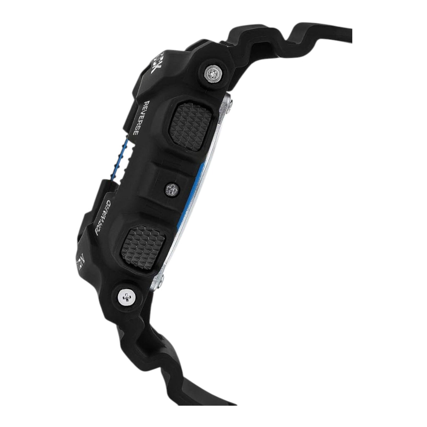 Casio G-Shock GA-100-1A2 Men’s Watch Black Blue Analog Digital 200M WR Quartz