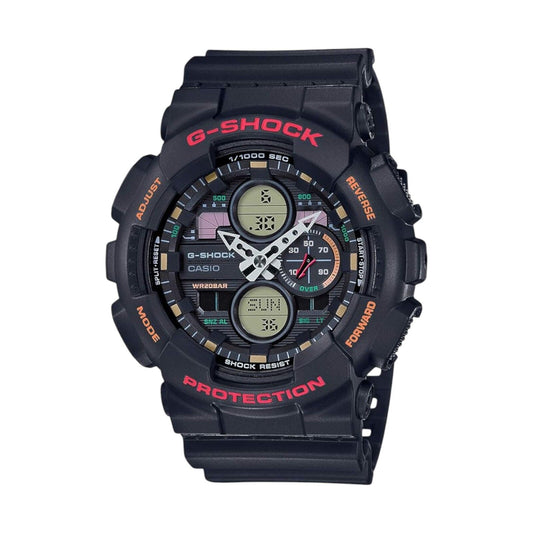 Casio G-SHOCK GA-140-1A4 Shock-Resistance Chronograph Quartz 200M Mens Watch