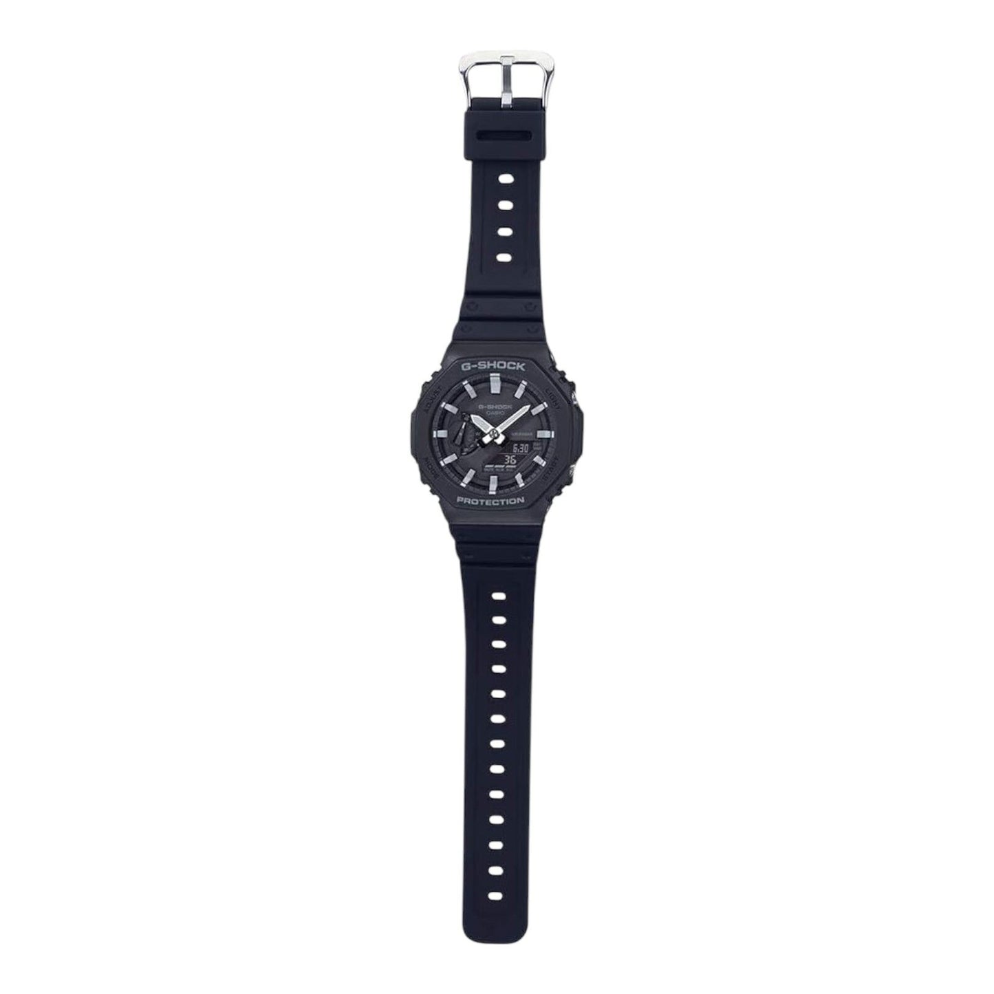 Casio G-Shock GA-2100-1ADR Mens Black Analogue Digital CasiOak...