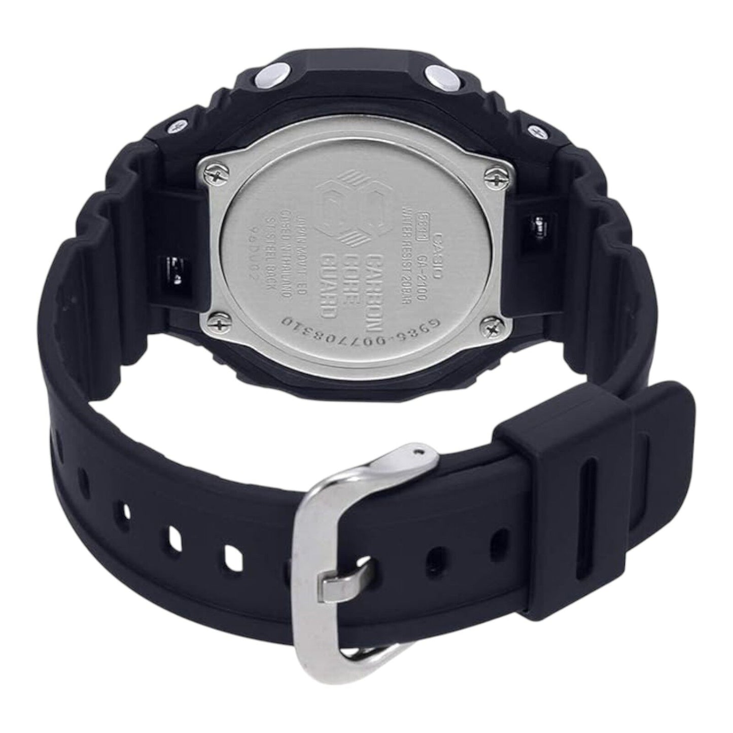 Casio G-Shock GA-2100-1ADR Mens Black Analogue Digital CasiOak...