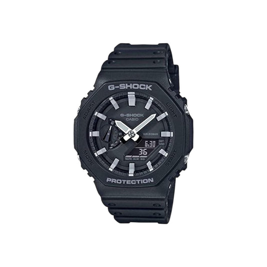 Casio G-Shock GA-2100-1ADR Mens Black Analogue Digital CasiOak...