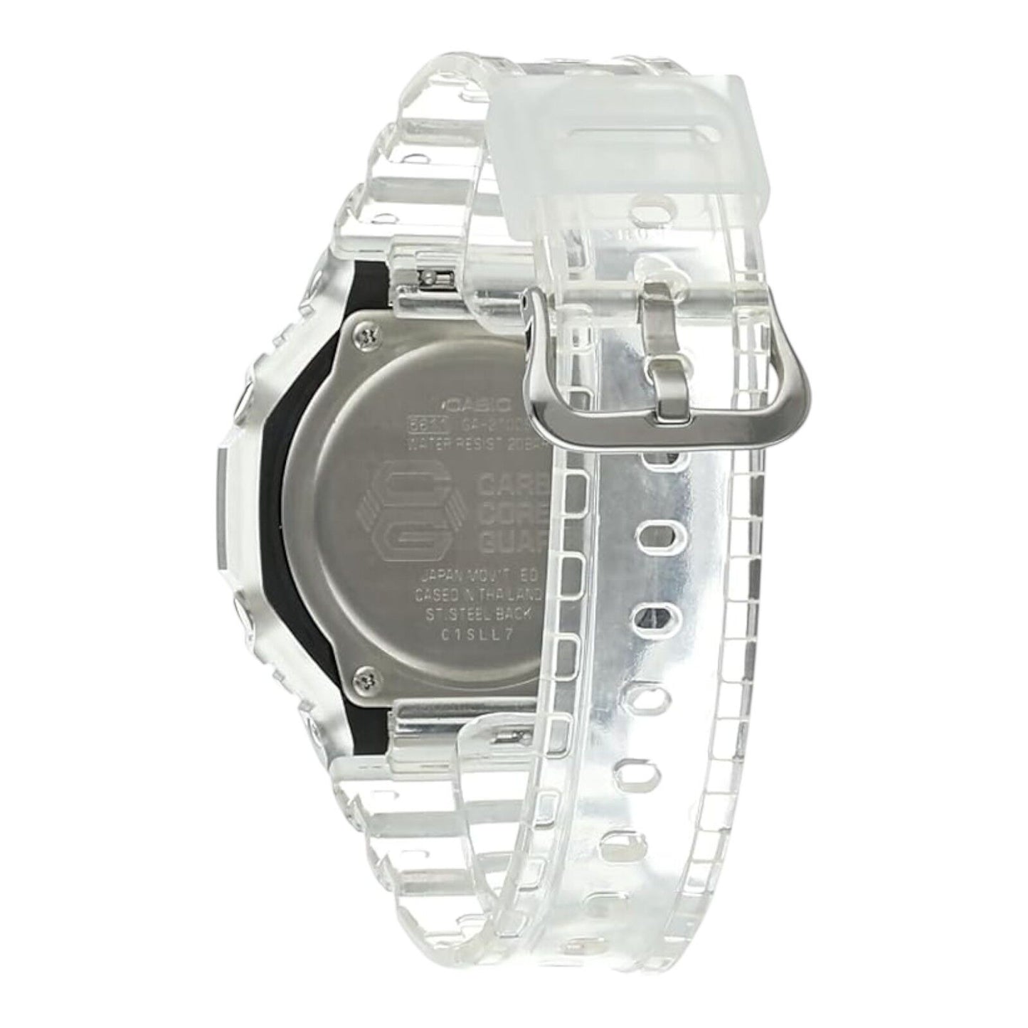 Casio G-Shock GA-2100SKE-7ADR Mens Clear Analogue Digital Watch...