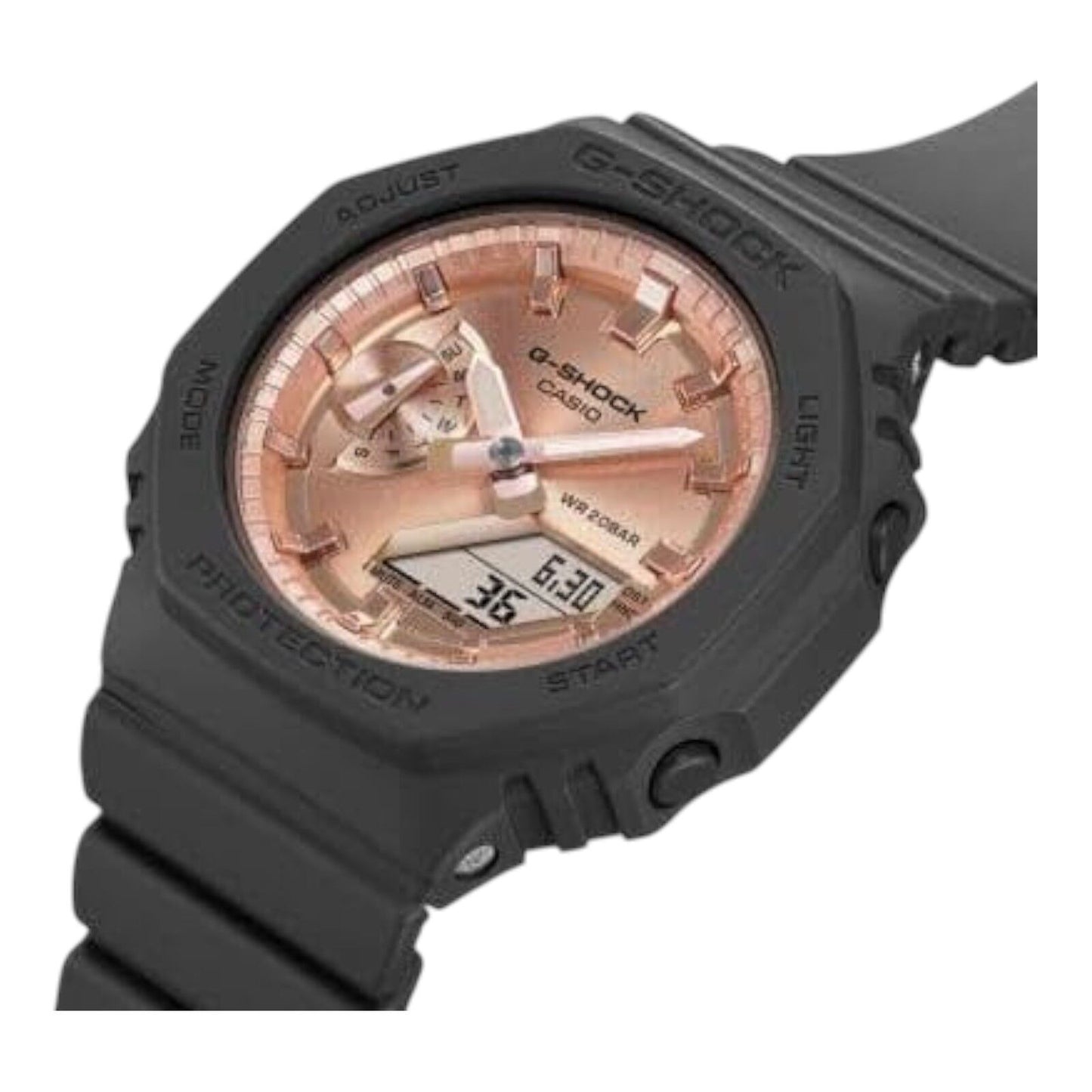Casio G-Shock GMA-S2100MD-1AD Unisex Black Rose Gold Analogue...