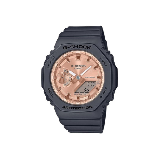 Casio G-Shock GMA-S2100MD-1AD Unisex Black Rose Gold Analogue...