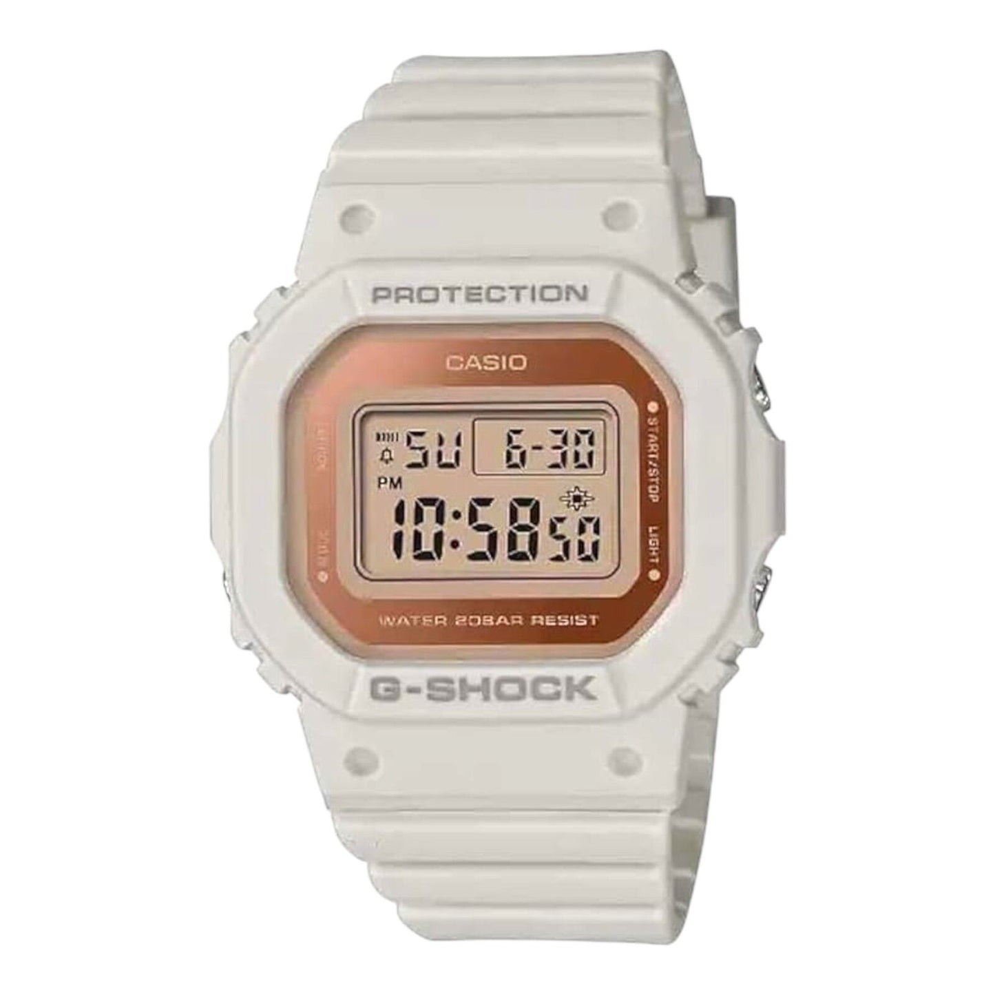 Casio G-Shock GMD-S5600-8DR Womens Beige Digital Watch Metallic...