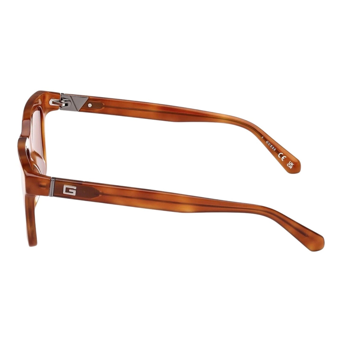 Guess GU0006 56E Men’s Havana Frame Brown Lens Rectangular Sunglasses