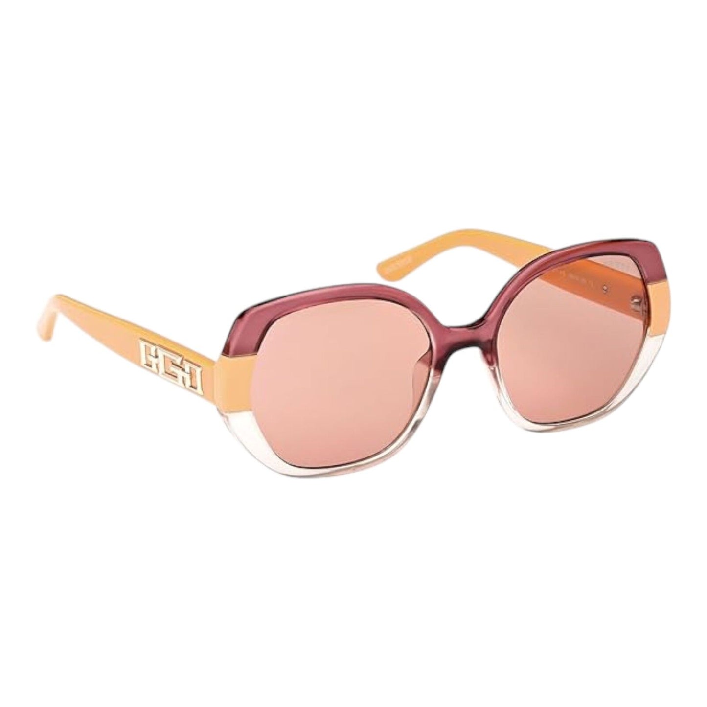 Guess GU7911 Women’s Sunglasses Orange Frame Pink Lens