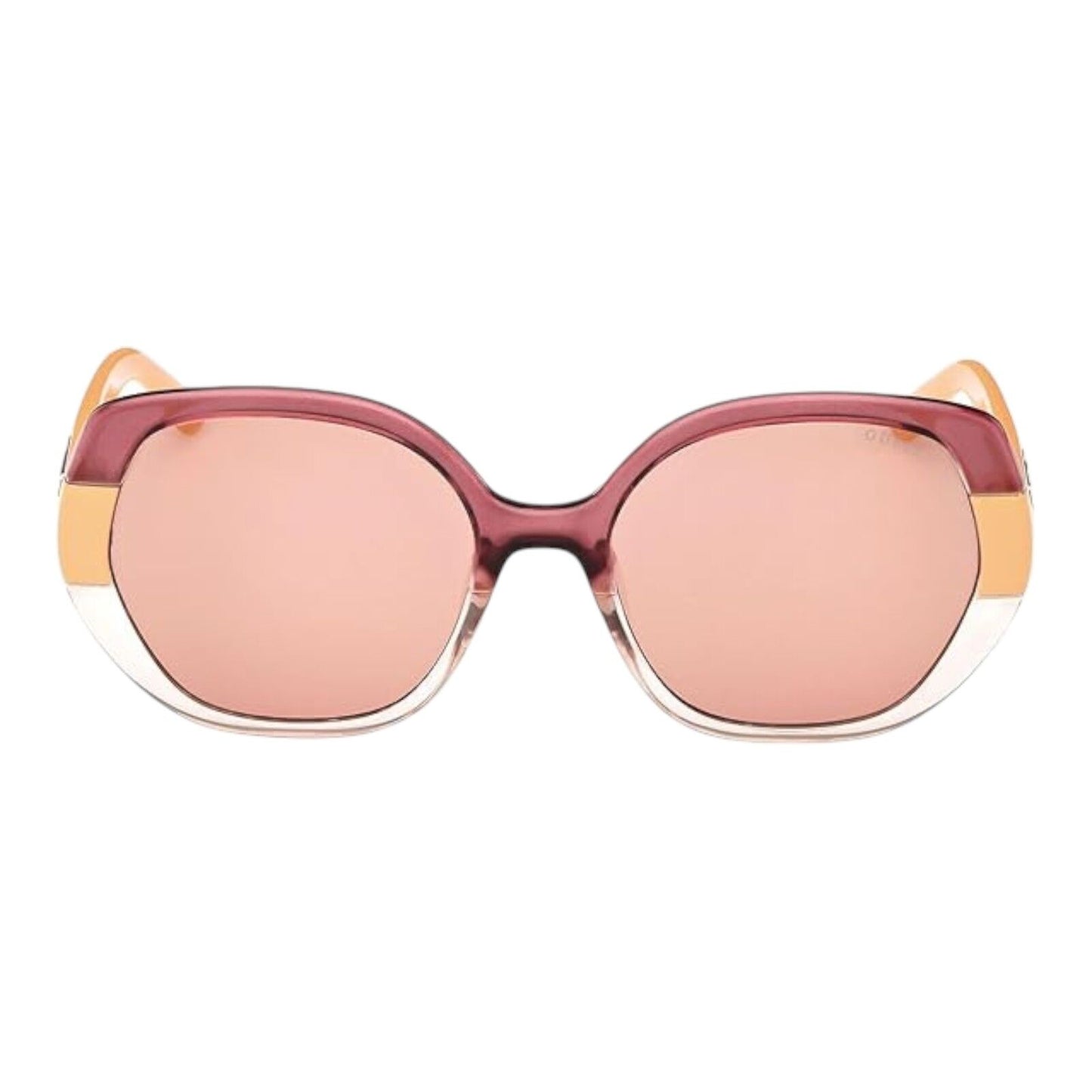 Guess GU7911 Women’s Sunglasses Orange Frame Pink Lens