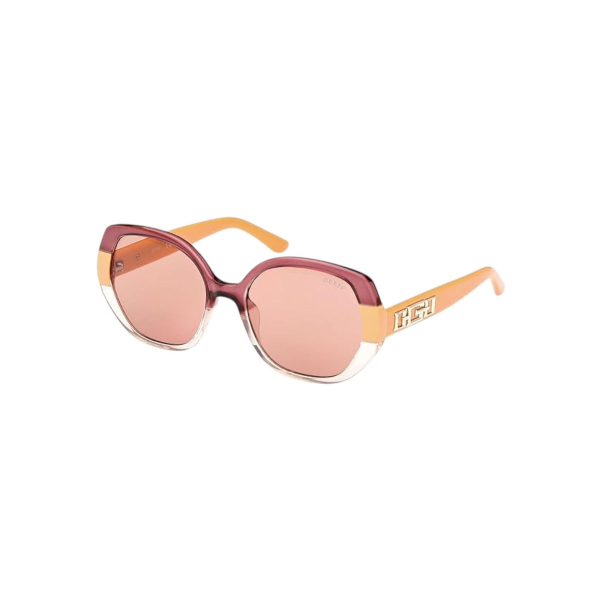 GUESS Female Full rim Geometric UV PROTECTIVE Sunglass GU791144E55,…