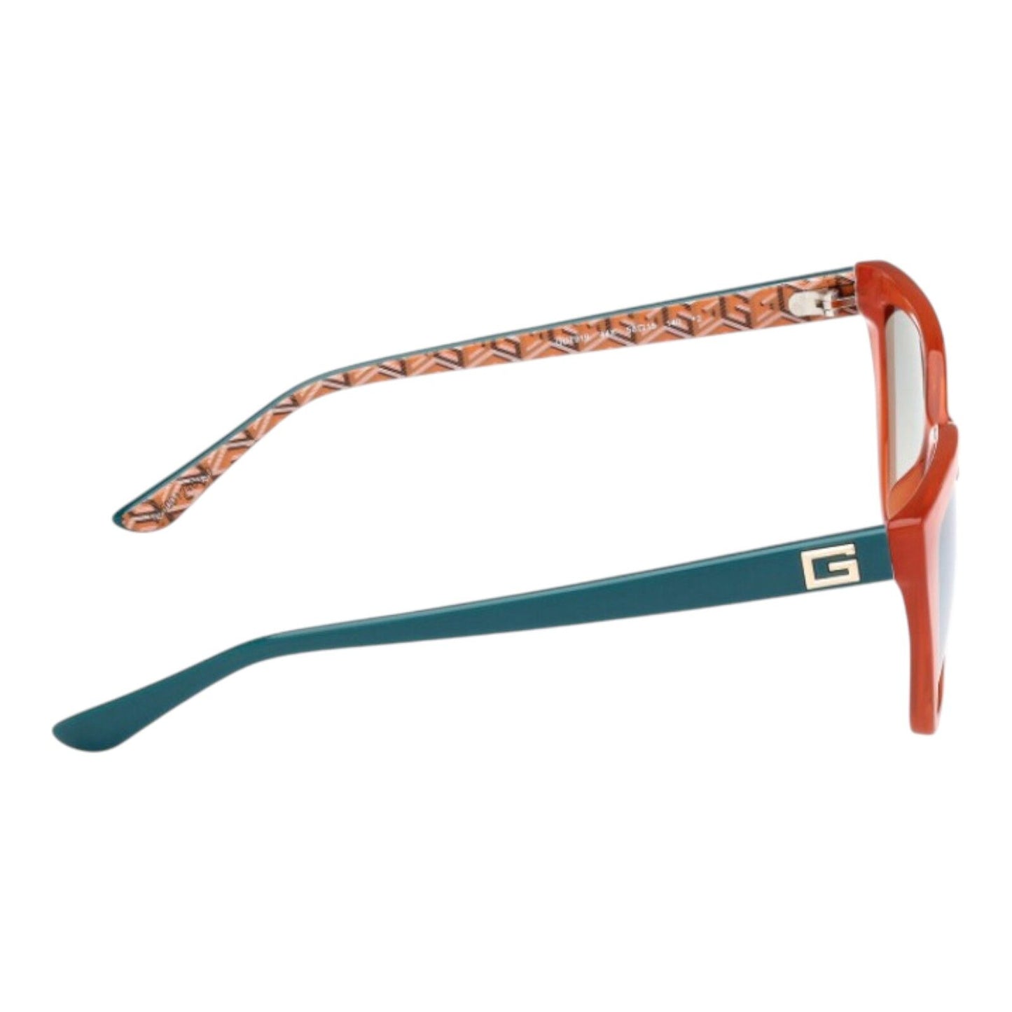 Guess GU7919 Women’s Sunglasses Orange Frame Blue Lens
