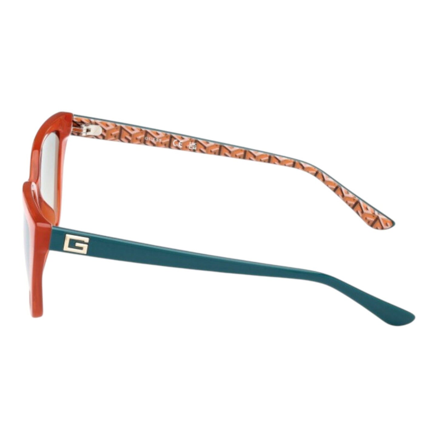Guess GU7919 Women’s Sunglasses Orange Frame Blue Lens
