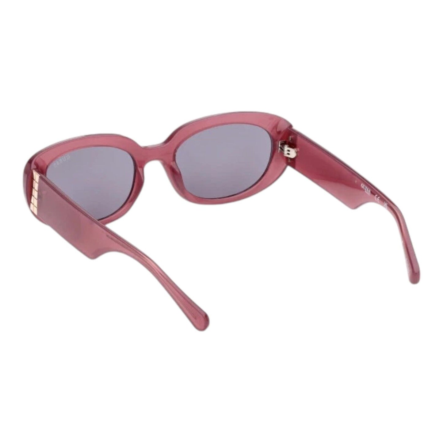 Guess GU8260 83Y Women’s Violet Frame Violet Lens Oval Sunglasses