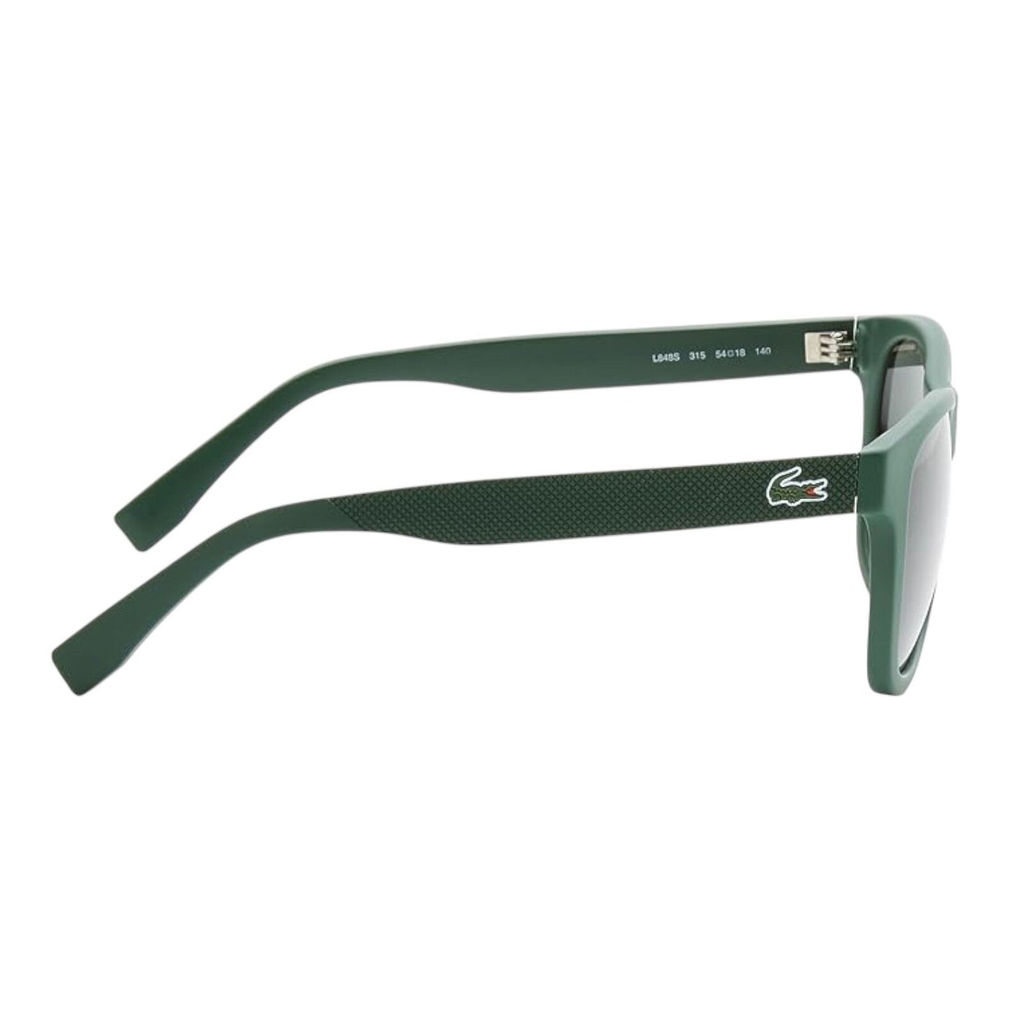 Lacoste L848S 315 Unisex Sunglasses Green Frame Green Lens Square...