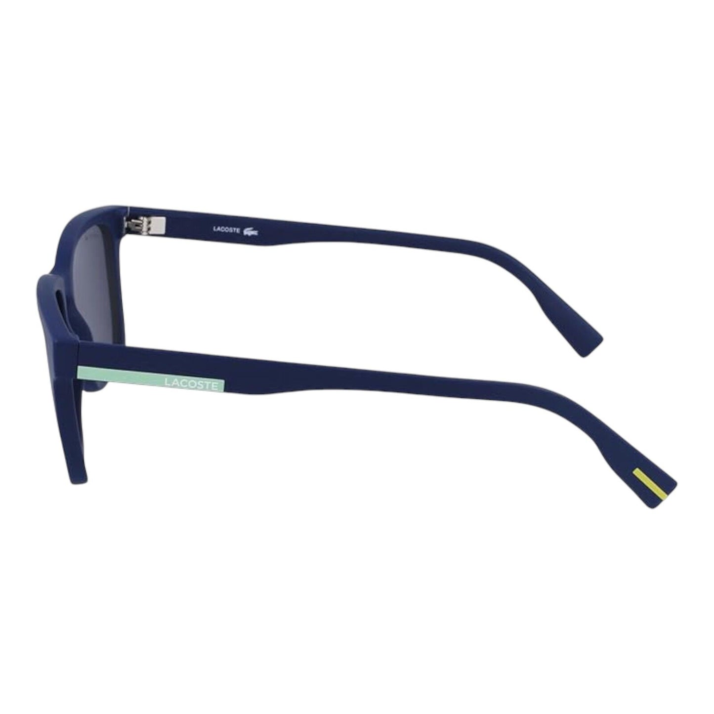 Lacoste L987S 401 Men’s Rectangular Sunglasses Matte Blue Frame