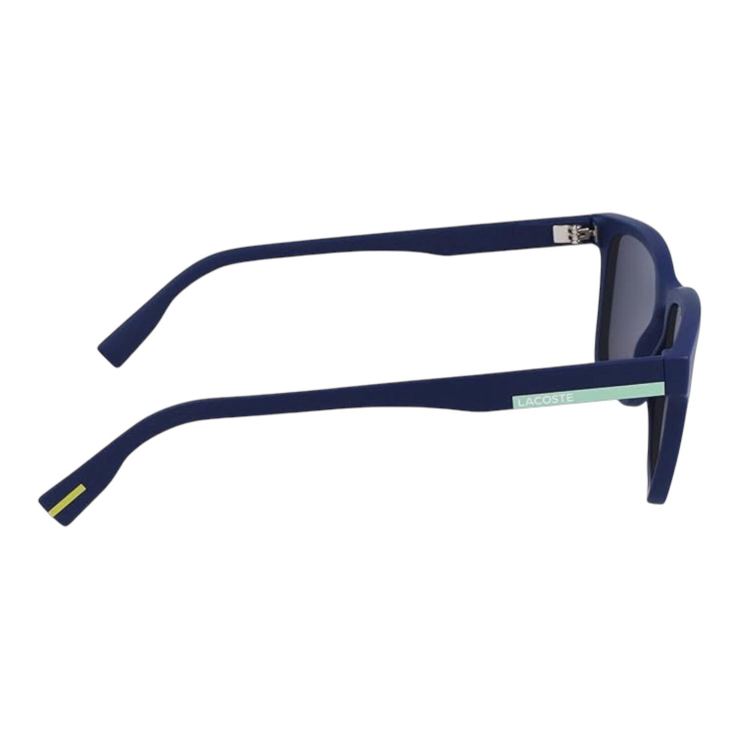 Lacoste L987S 401 Men’s Rectangular Sunglasses Matte Blue Frame