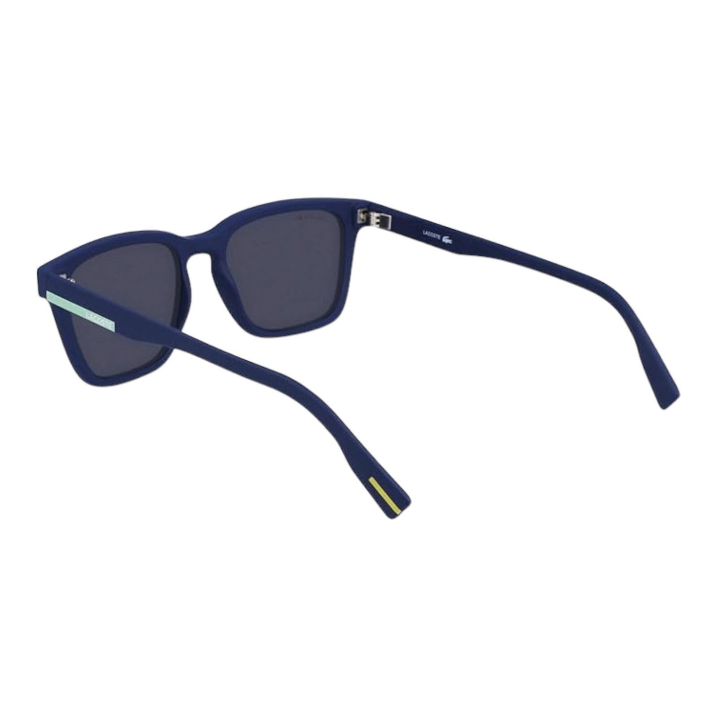 Lacoste L987S 401 Men’s Rectangular Sunglasses Matte Blue Frame