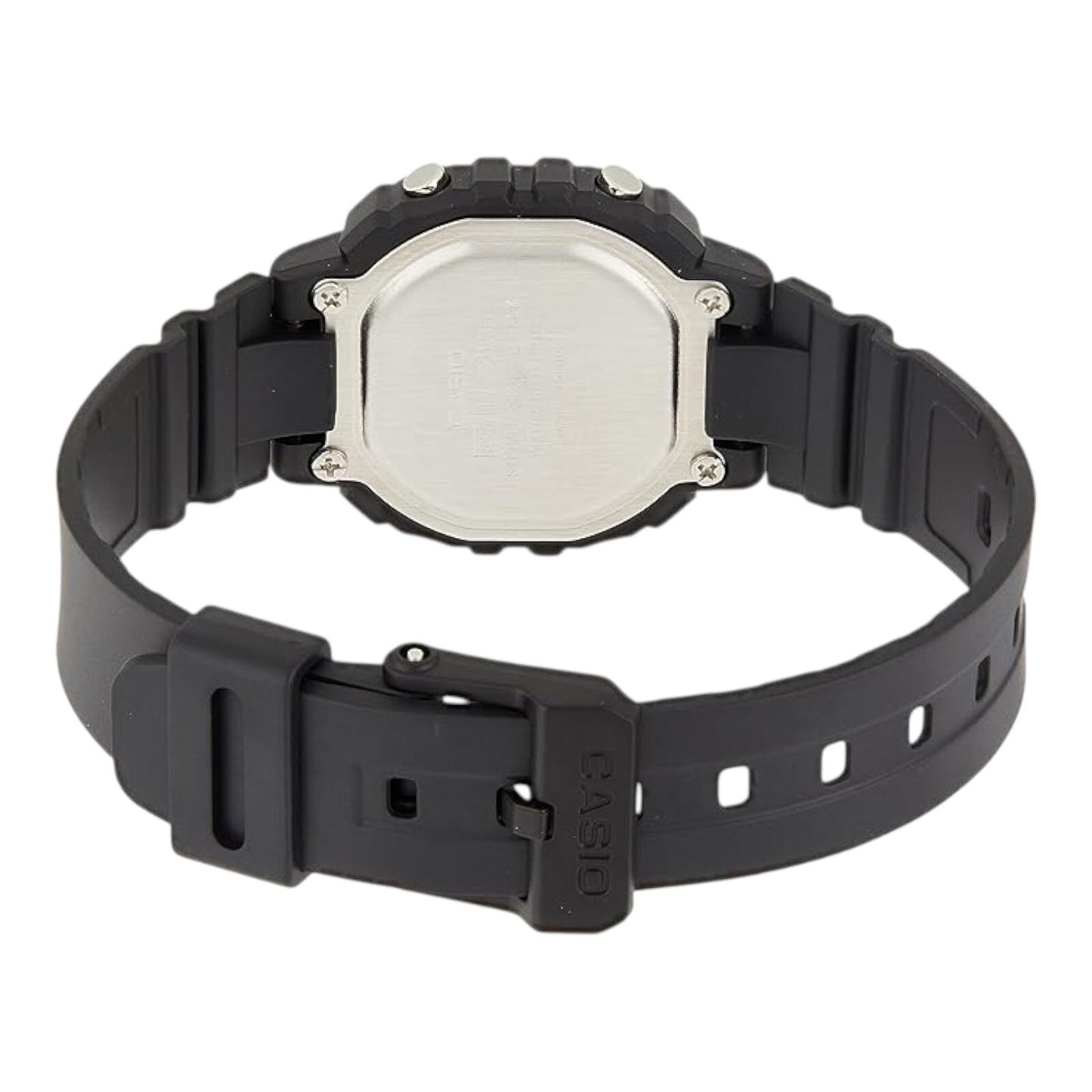 Casio LA-20WH-1C Womens Digital Watch Black Resin Alarm LED Stopwatch