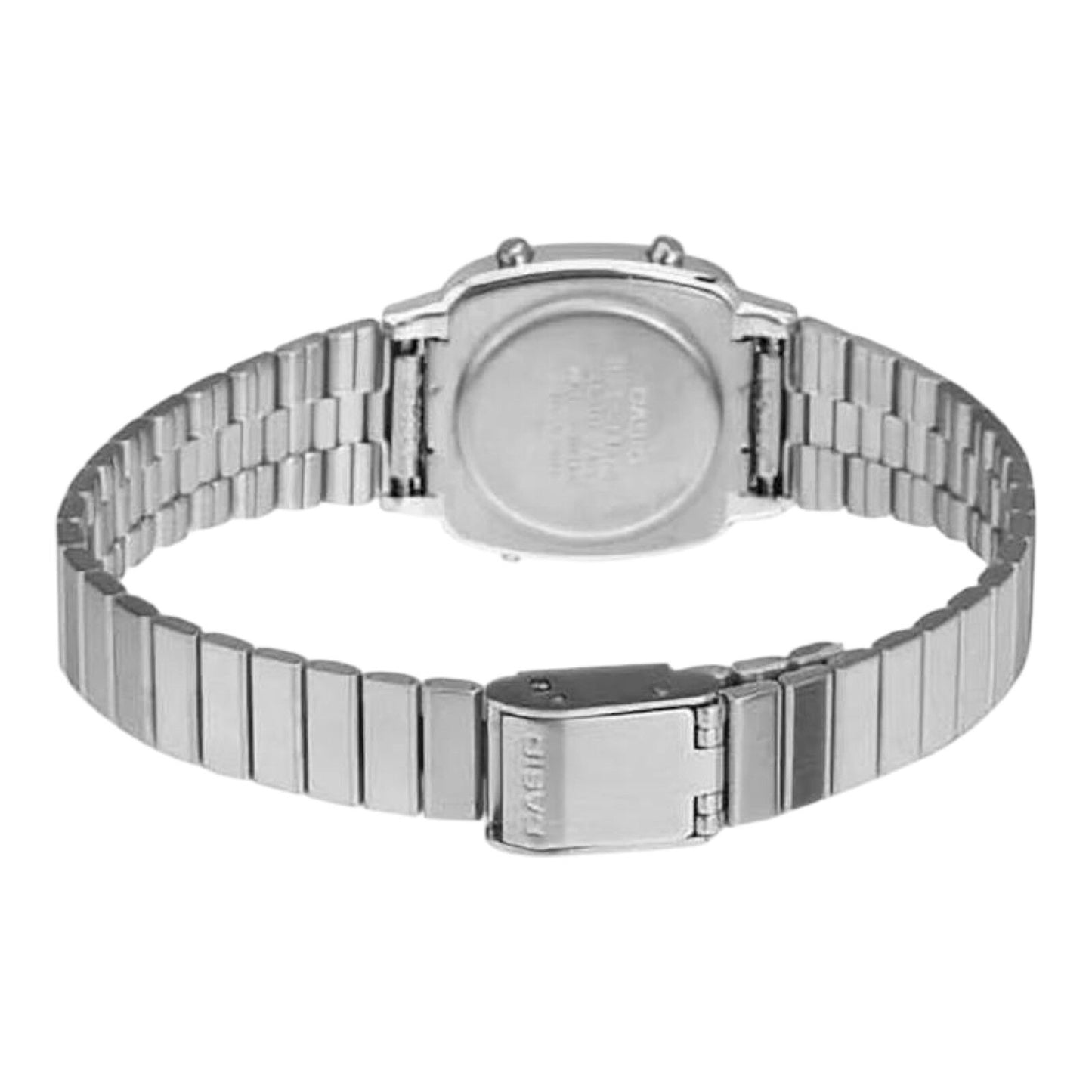 Casio LA670WA-7DF Retro Silver Stainless Steel Women’s Digital...