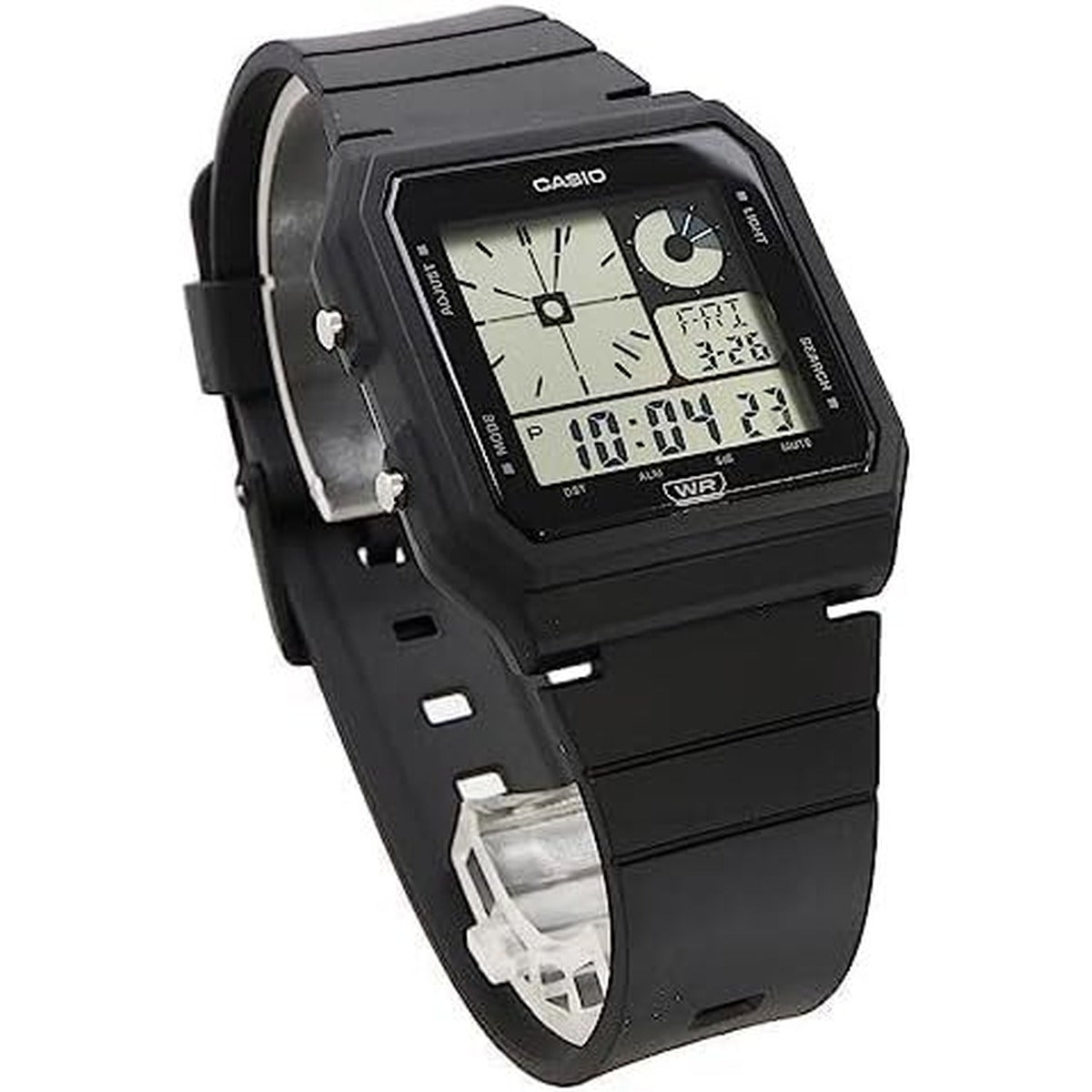 Casio LF20W-1A Chronograph Unisex Watch Resin Band 5 Alarms...