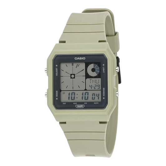 Casio LF-20W-3A POP Retro Playful Twin Graph Digital Green Bio Unisex Watch