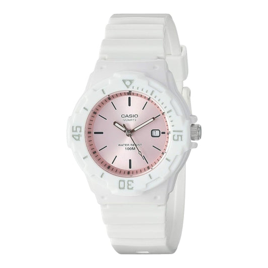 Casio LRW-200H-4E3V Womens Analog Watch Rotating Bezel Date Display 100m