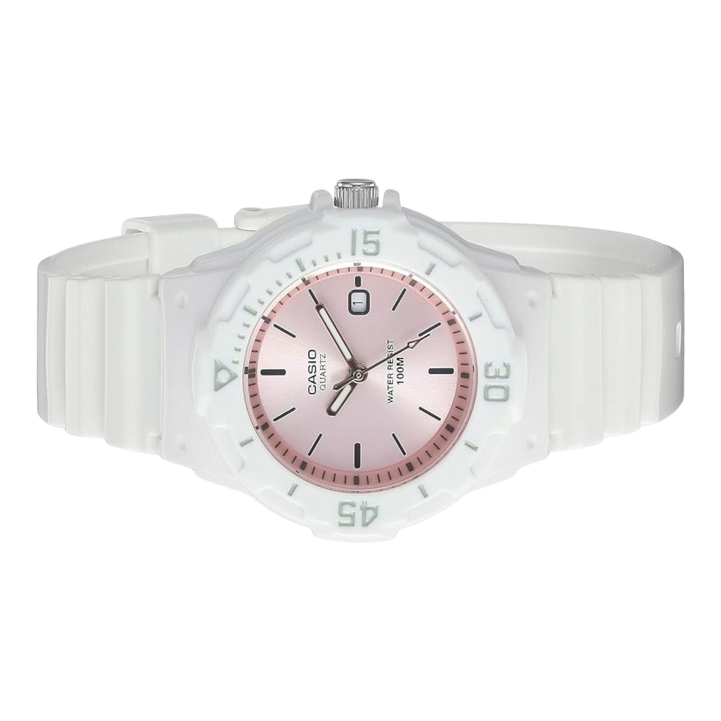 Casio LRW-200H-4E3V Womens Analog Watch Rotating Bezel Date Display 100m
