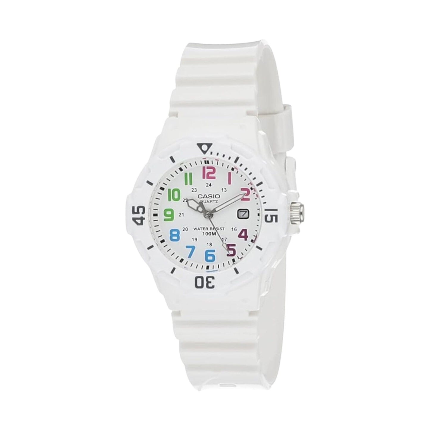 Casio General Quartz White Resin Women's Watch LRW-200H-7BVDF