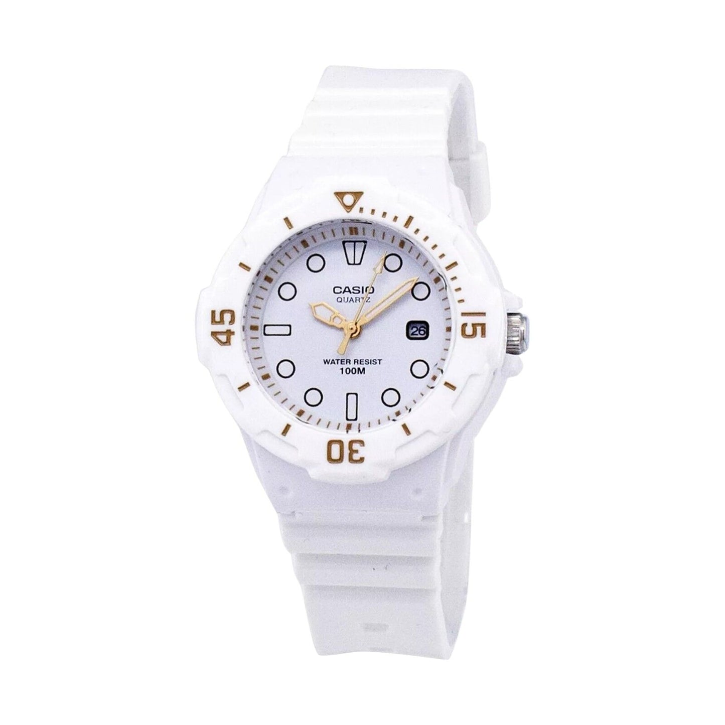 Casio Enticer Classic Analog White Dial LRW-200H-7E2VDF Women's Watch