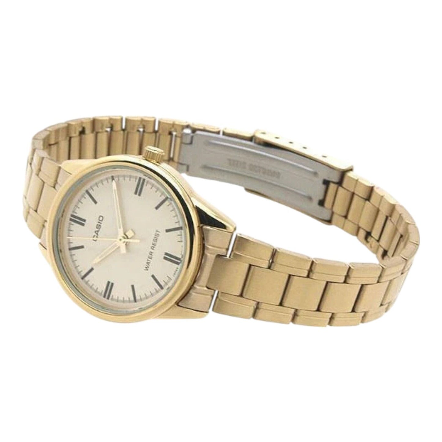Casio LTP-V005G-9A Ladies Gold Stainless Analog Watch Date Display...
