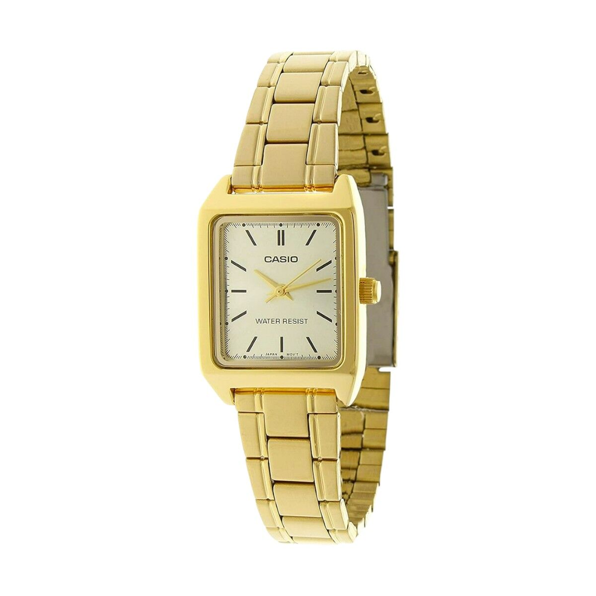 Casio LTP-V007G-9E Gold Vintage Rectangle Quartz Analog Women’s...