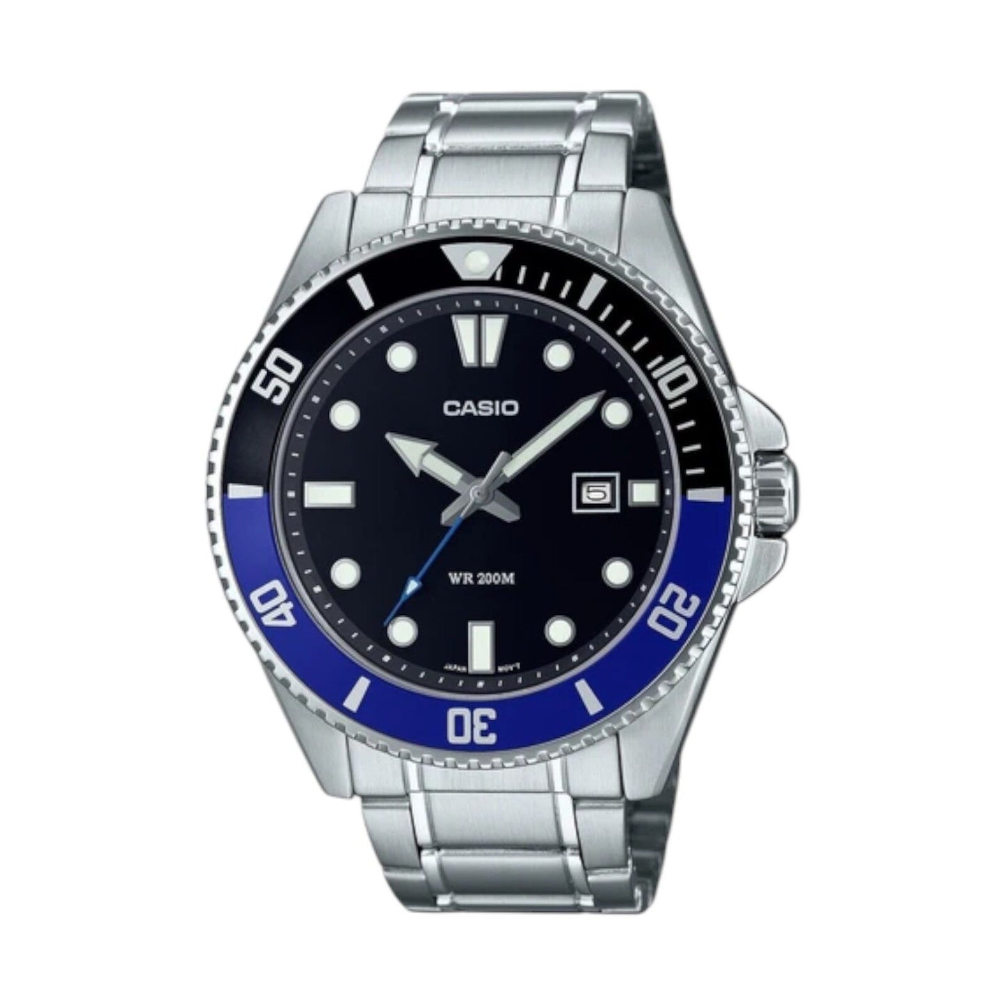 Casio Standard Analog Black Dial Sports Quartz 200M Men's Watch...