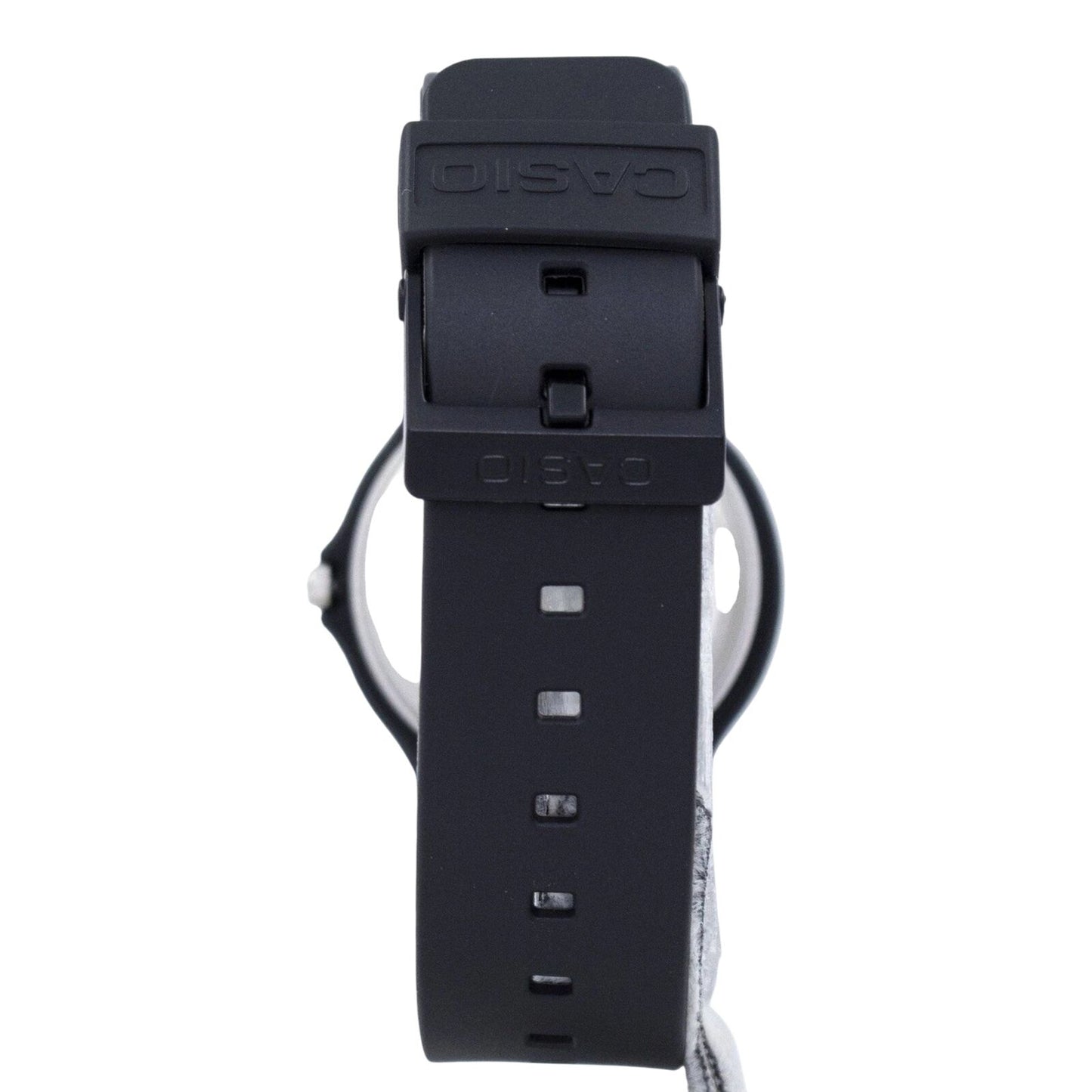 Casio MQ-24-7B2 Mens Analogue Watch Black Resin Band White Dial Casual Style