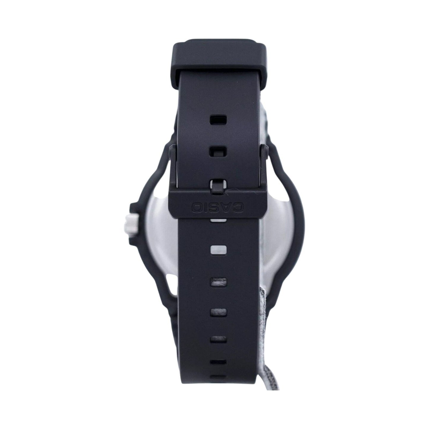 Casio Quartz Analog 100M Black Resin Strap MRW-200H-1BVDF Men's Watch