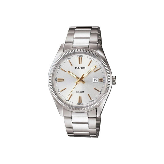 Casio MTP-1302D-7A2V Silver Stainless Steel Analog Men’s Watch...