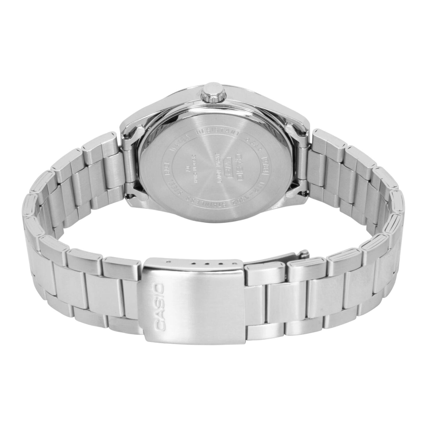 Casio MTP-1302DA-2A2V Mens Blue Dial Stainless Steel Quartz Watch 50M