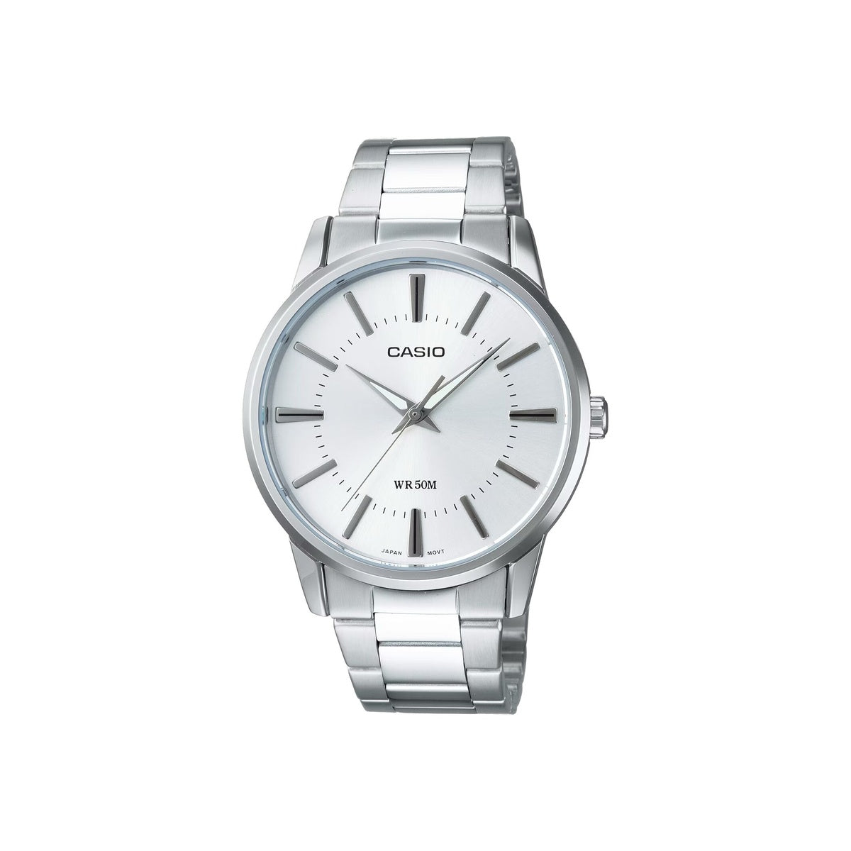 Casio MTP-1303DD-7AV Mens Analogue Watch Silver Band Silver Dial...