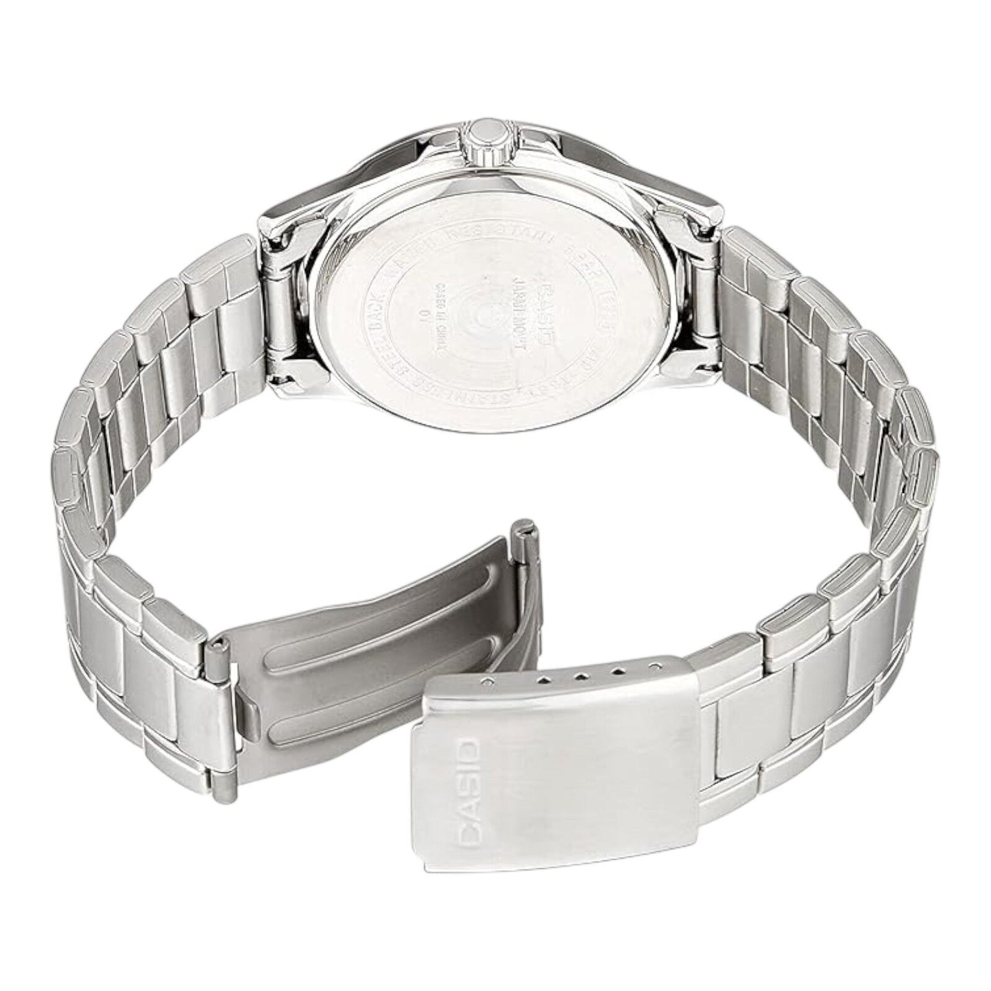 Casio MTP-1381D-7AV Unisex Analog Silver Stainless Steel Watch 50m...