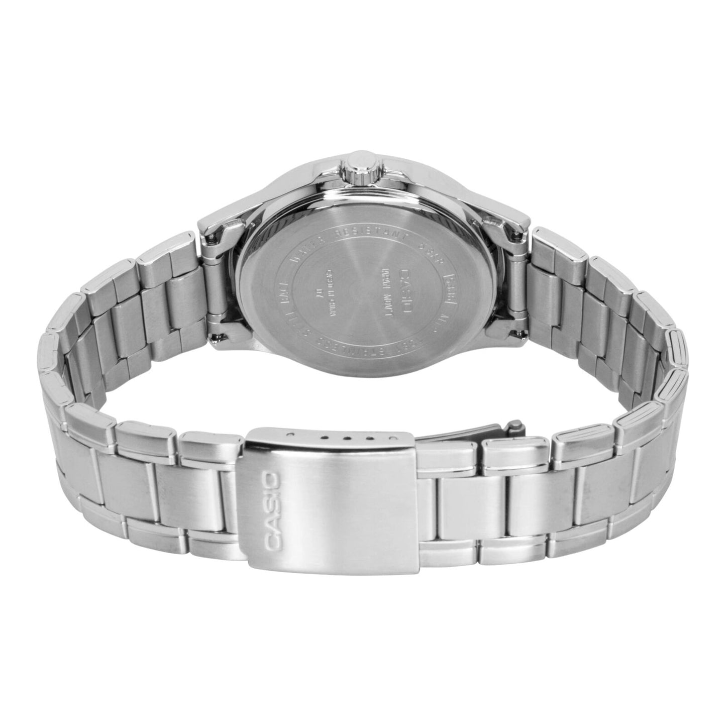 Casio MTP-1381D-8 Mens Grey Dial Stainless Steel Watch 50M Water...