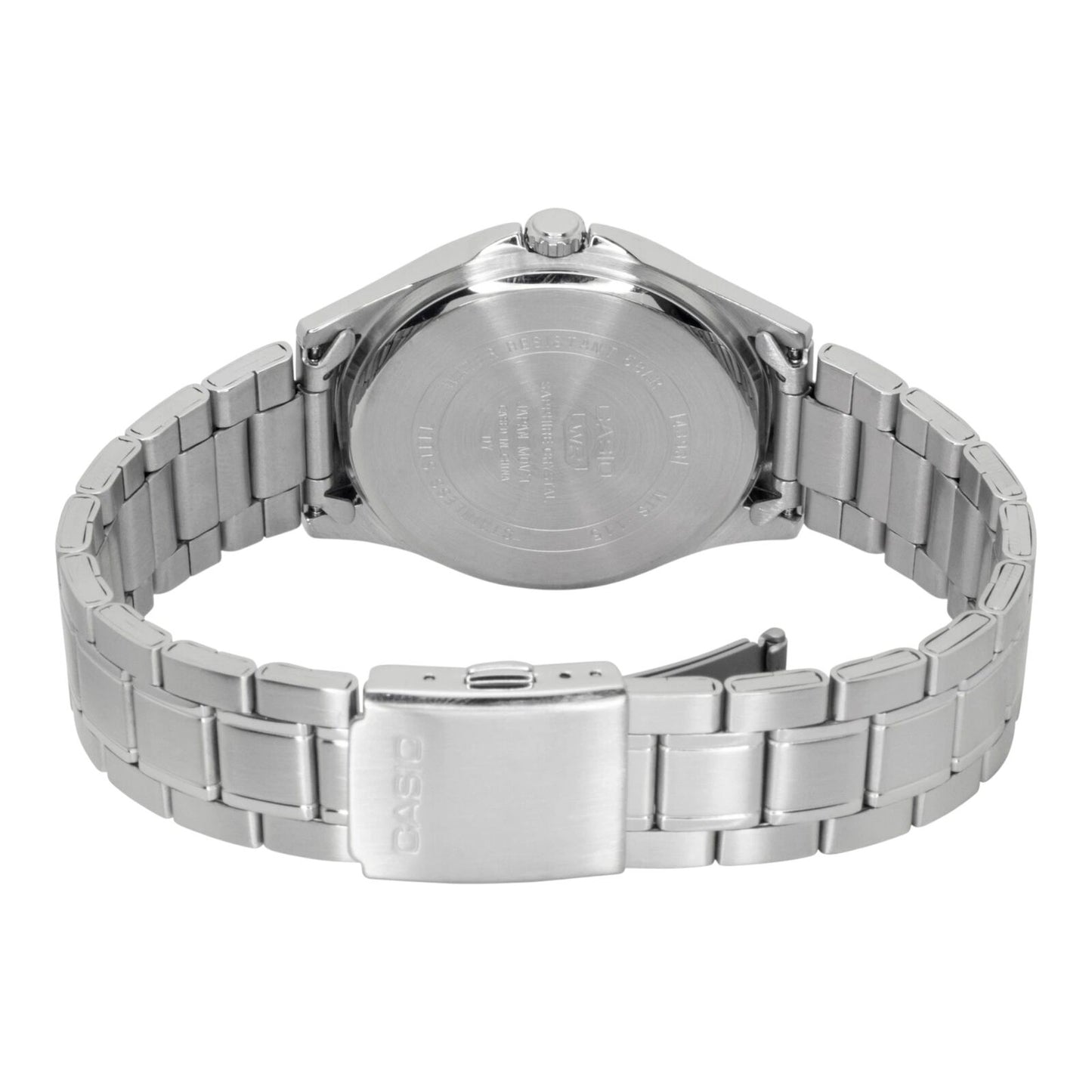 Casio MTS-115D-8AV Mens Analogue Watch Sapphire Crystal Grey Dial...