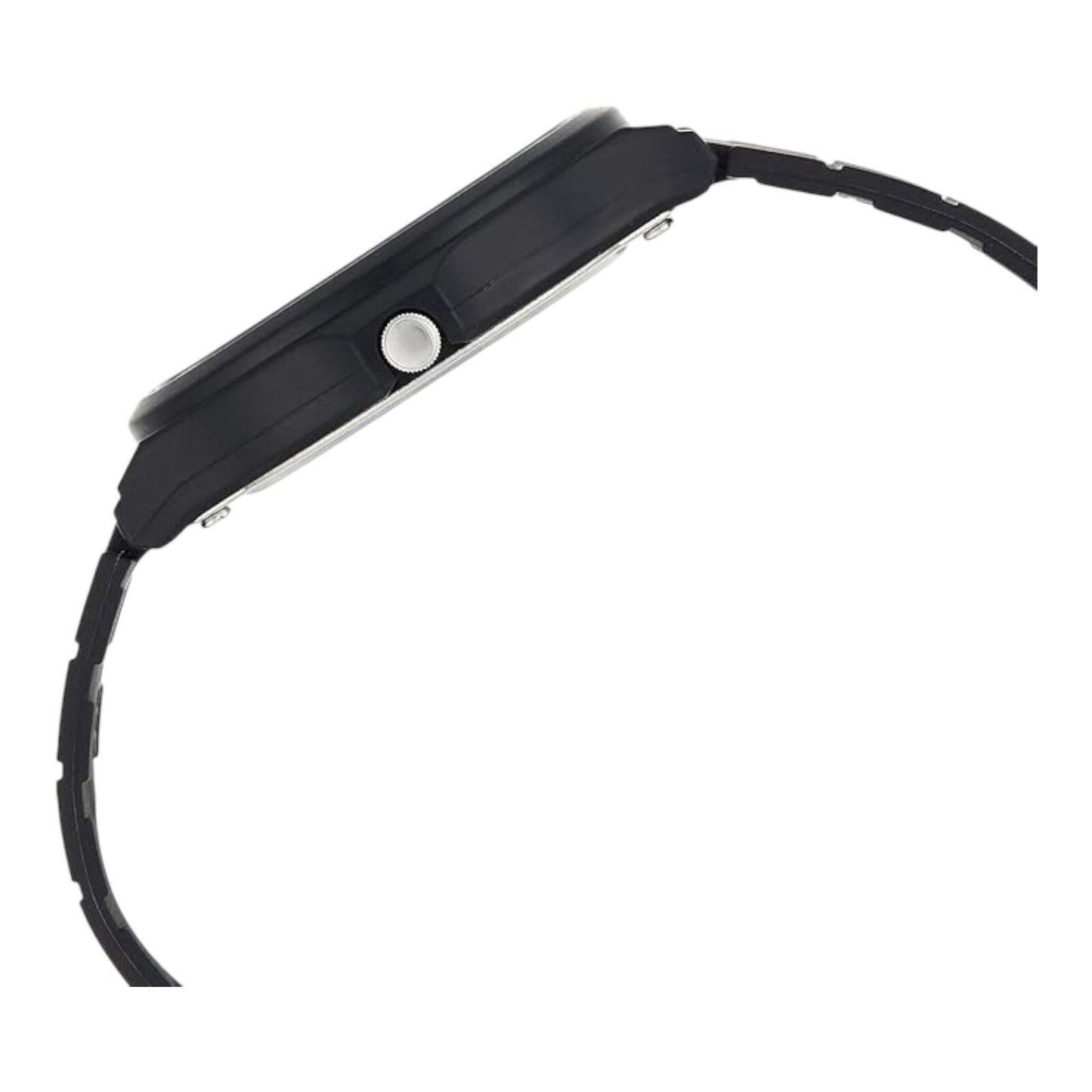 Casio MW-240-4BVDF Black Resin Band Orange Markers Analog 50M Men’s Watch