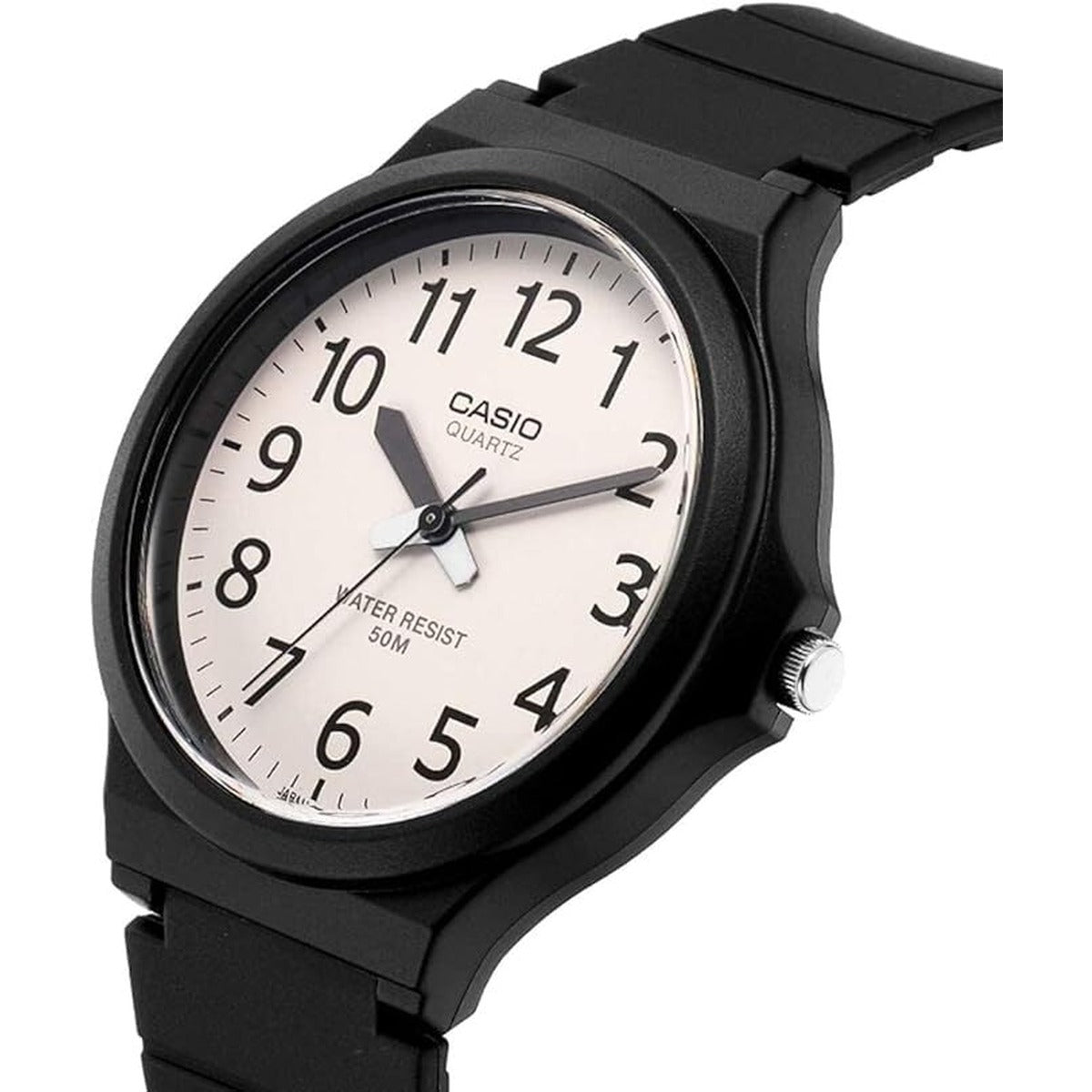 CASIO Men's MW-240-7B Genuine Black Casual Watch Analogue Classic...