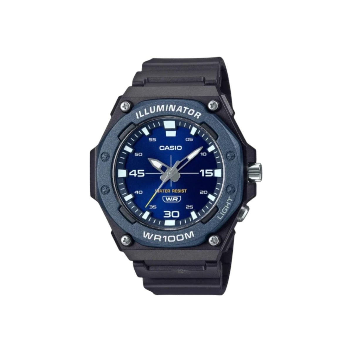 Casio MW-620H-2AV Blue Dial Resin Strap 100M Water Resistant...